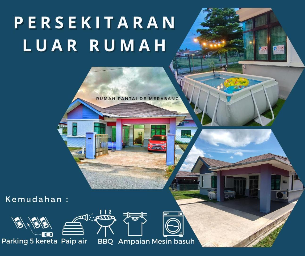 Rumah Pantai De Merabang Bachok Extérieur photo